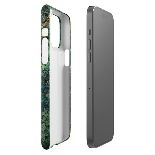Foliage Fantasy | Jungle Trees Design iPhone Case