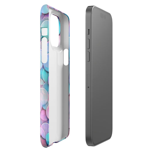Luminous Bubbles | Multi Light Color iPhone Case