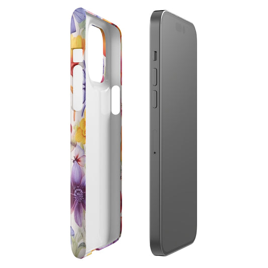 Vintage Bloom | Vintage Color Flowers iPhone case