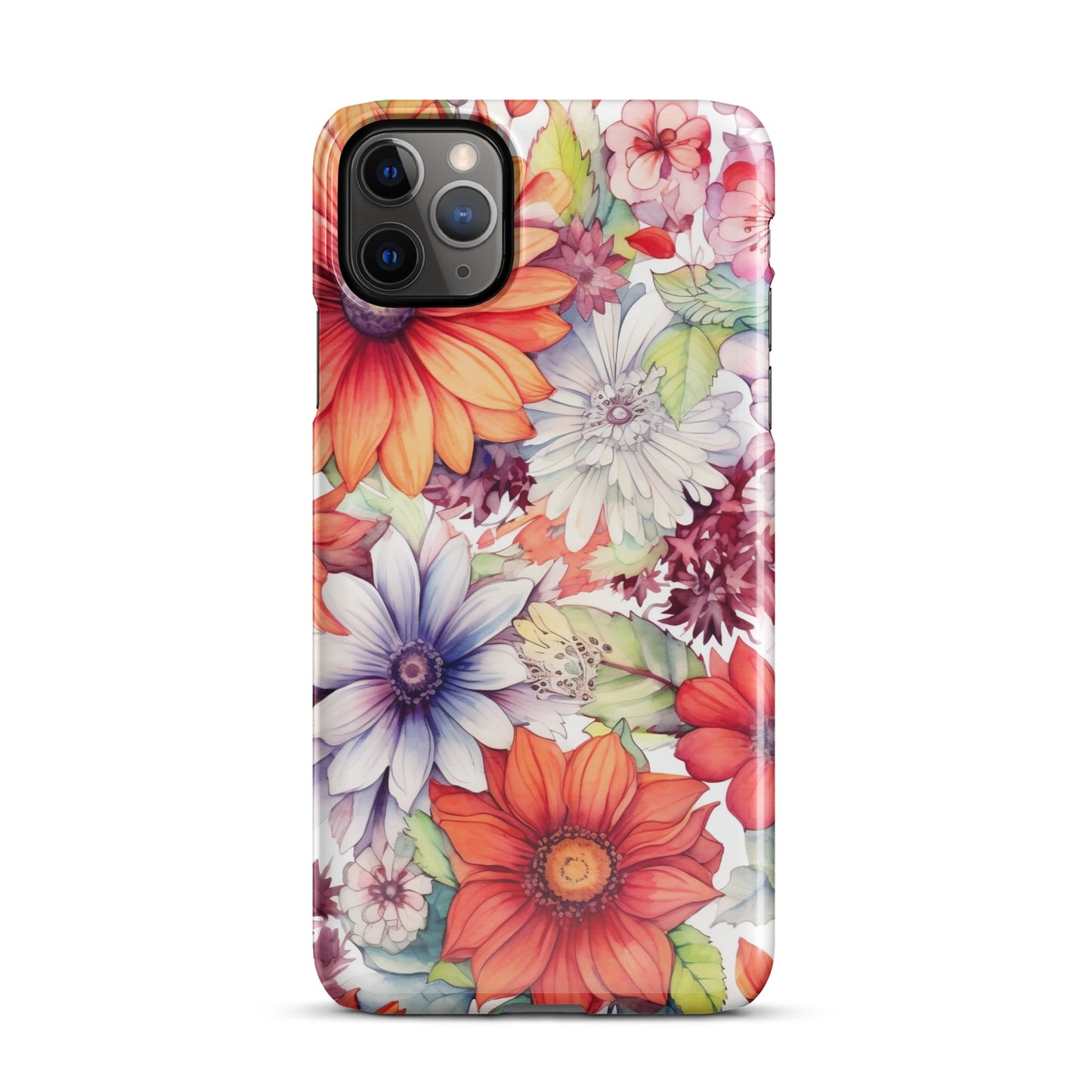 Vellichor Blossoms | Beautiful Multi Color Flowers iPhone Case