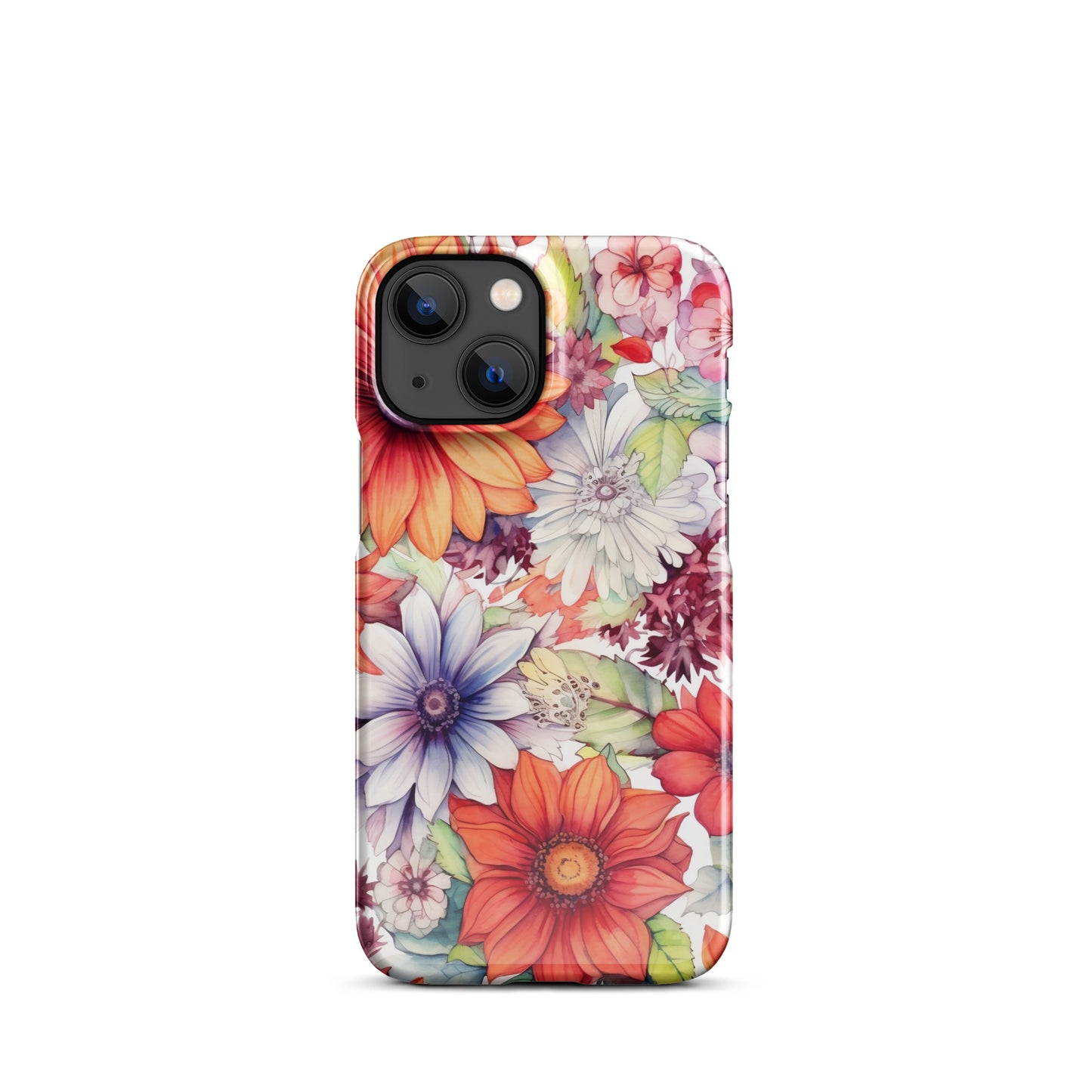 Vellichor Blossoms | Beautiful Multi Color Flowers iPhone Case