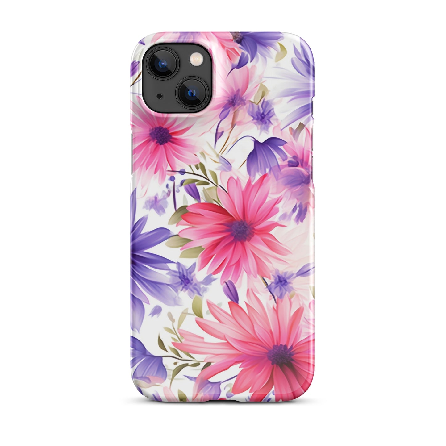 Blossom Ballet | Pink & Purple Flower iPhone Case