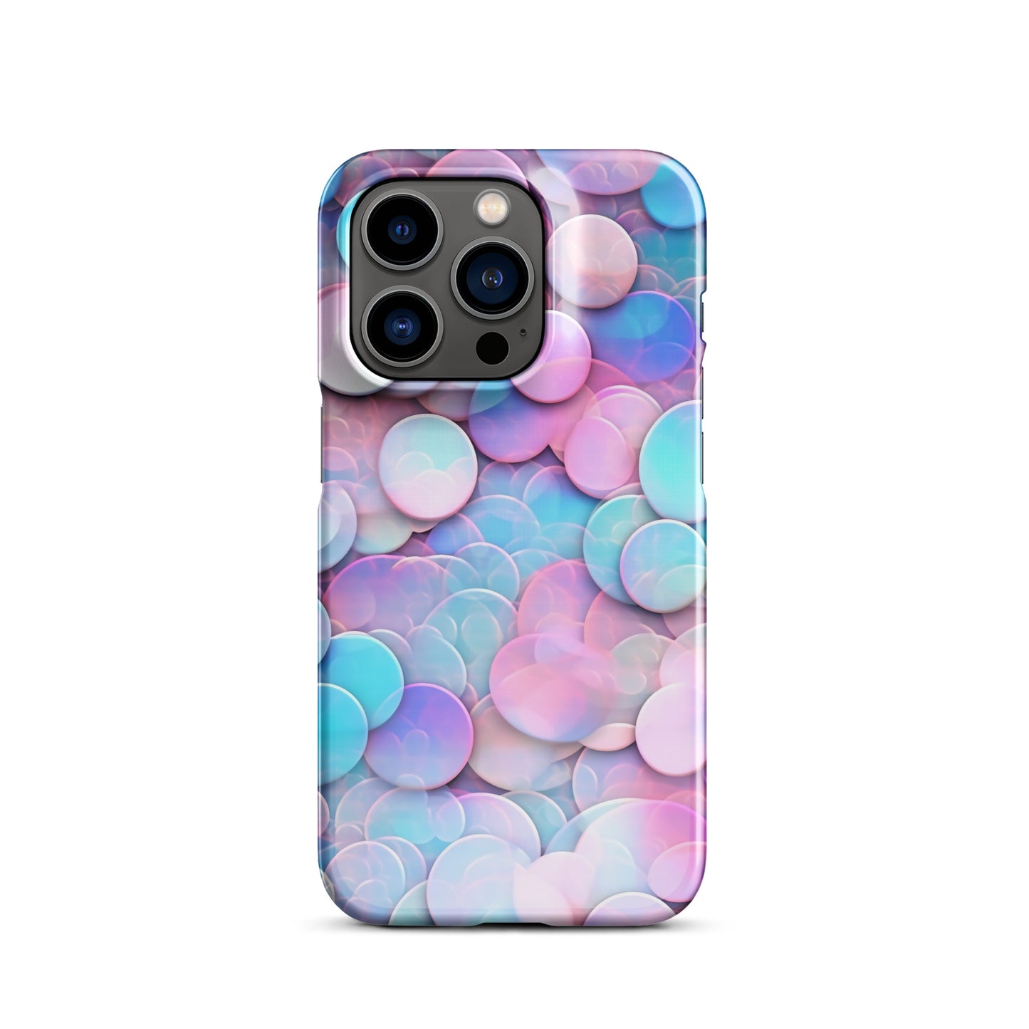 Luminous Bubbles | Multi Light Color iPhone Case