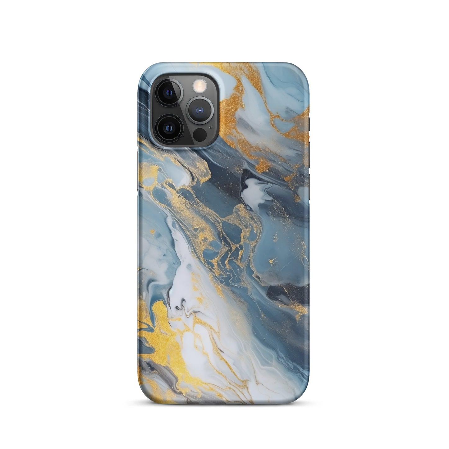 Stardust | Blue & Gold iPhone Case