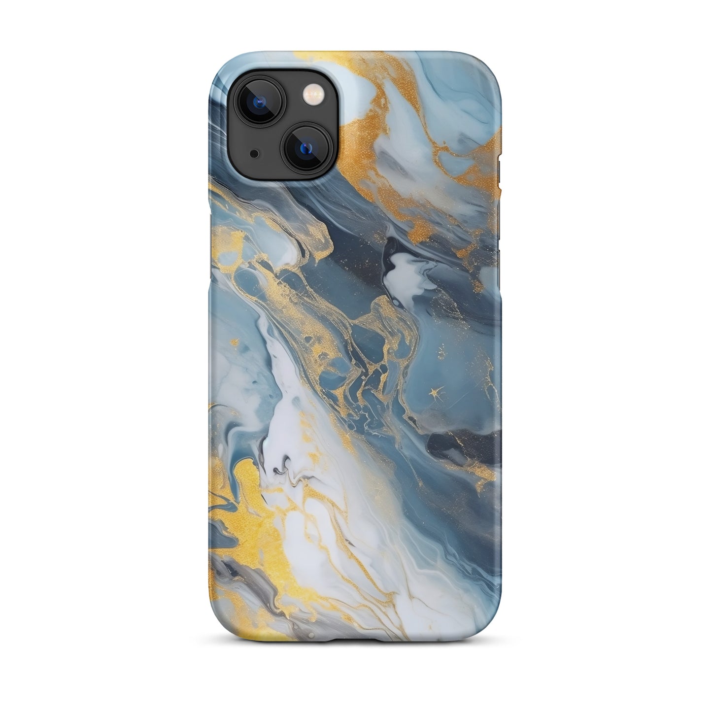 Stardust | Blue & Gold iPhone Case
