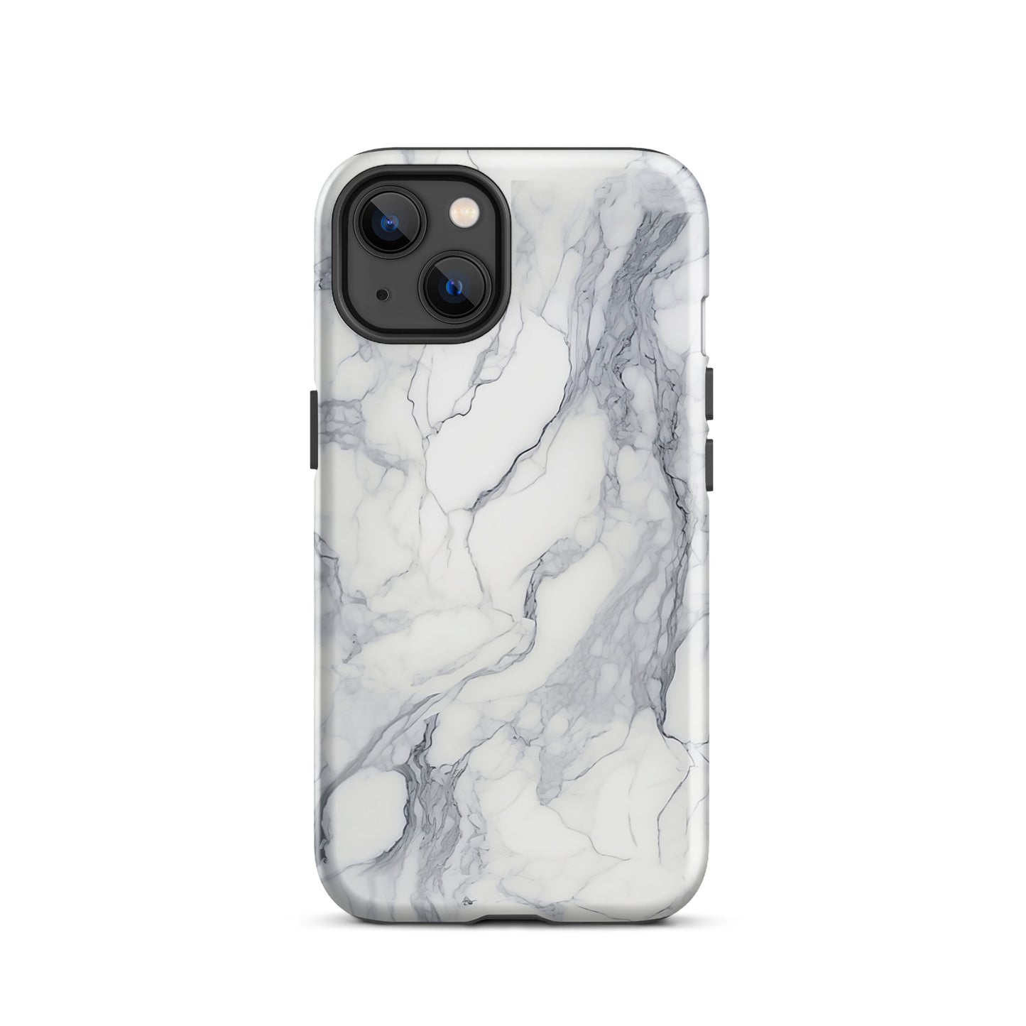 Ethereal | White & Grey Marble Design Tough iPhone Case
