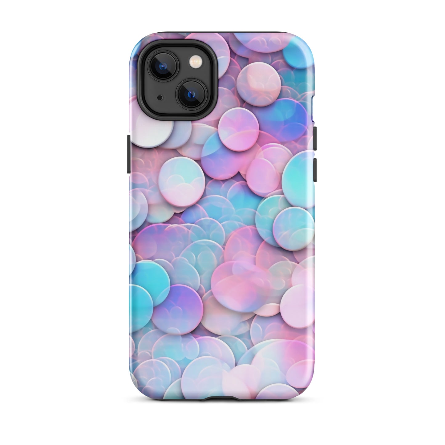 Luminous Bubbles | Multi Light Color Tough iPhone Case