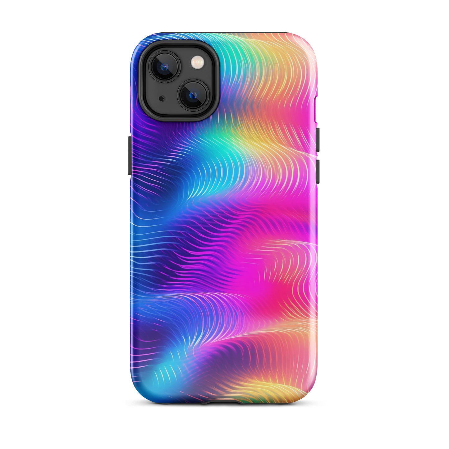 Aurora Illusion | Holographic Style Multi Color Tough iPhone Case