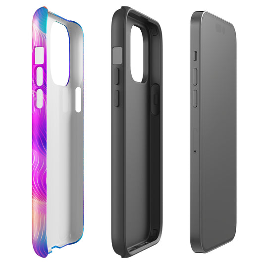 Aurora Illusion | Holographic Style Multi Color Tough iPhone Case