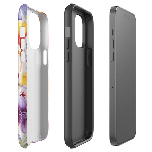Vintage Bloom | Vintage Color Flowers Tough iPhone case