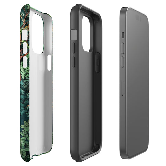 Foliage Fantasy | Jungle Trees Design Tough iPhone Case