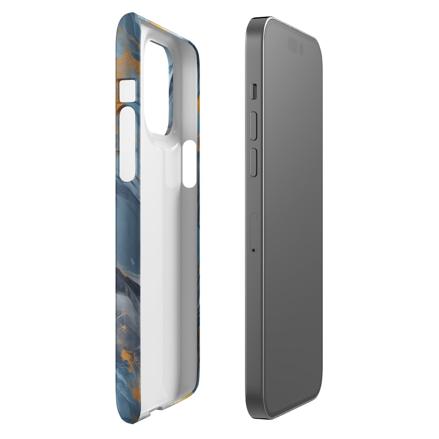 Stardust | Blue & Gold iPhone Case