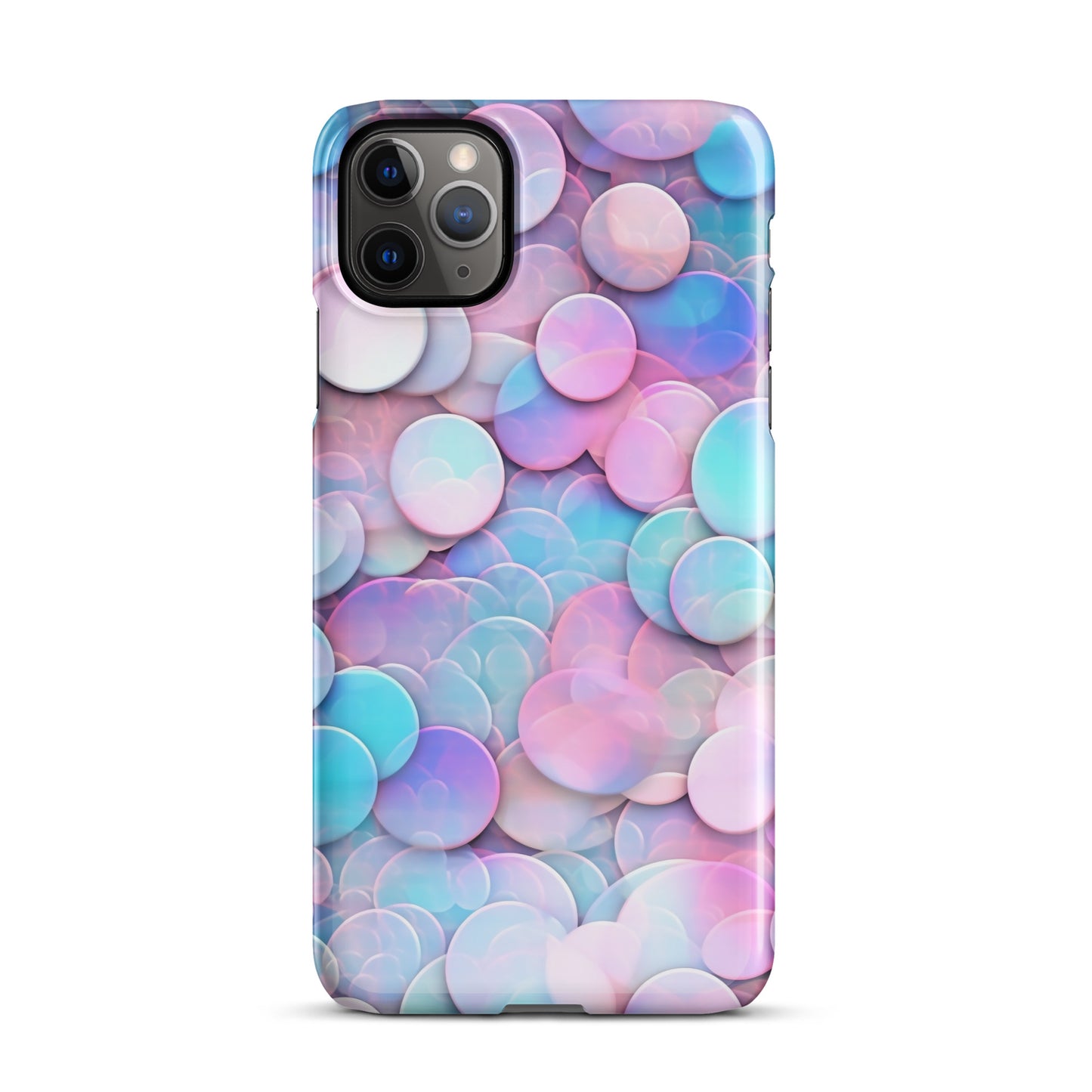 Luminous Bubbles | Multi Light Color iPhone Case
