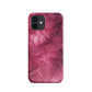 Noir Pink | Dark Pink Marble Design iPhone Case