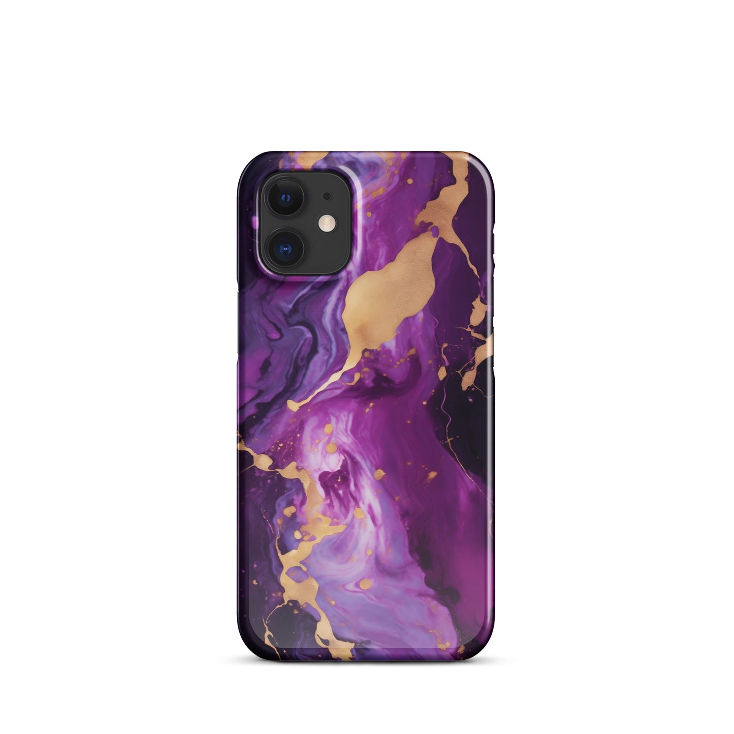 Abyss | Purple & Gold iPhone Case