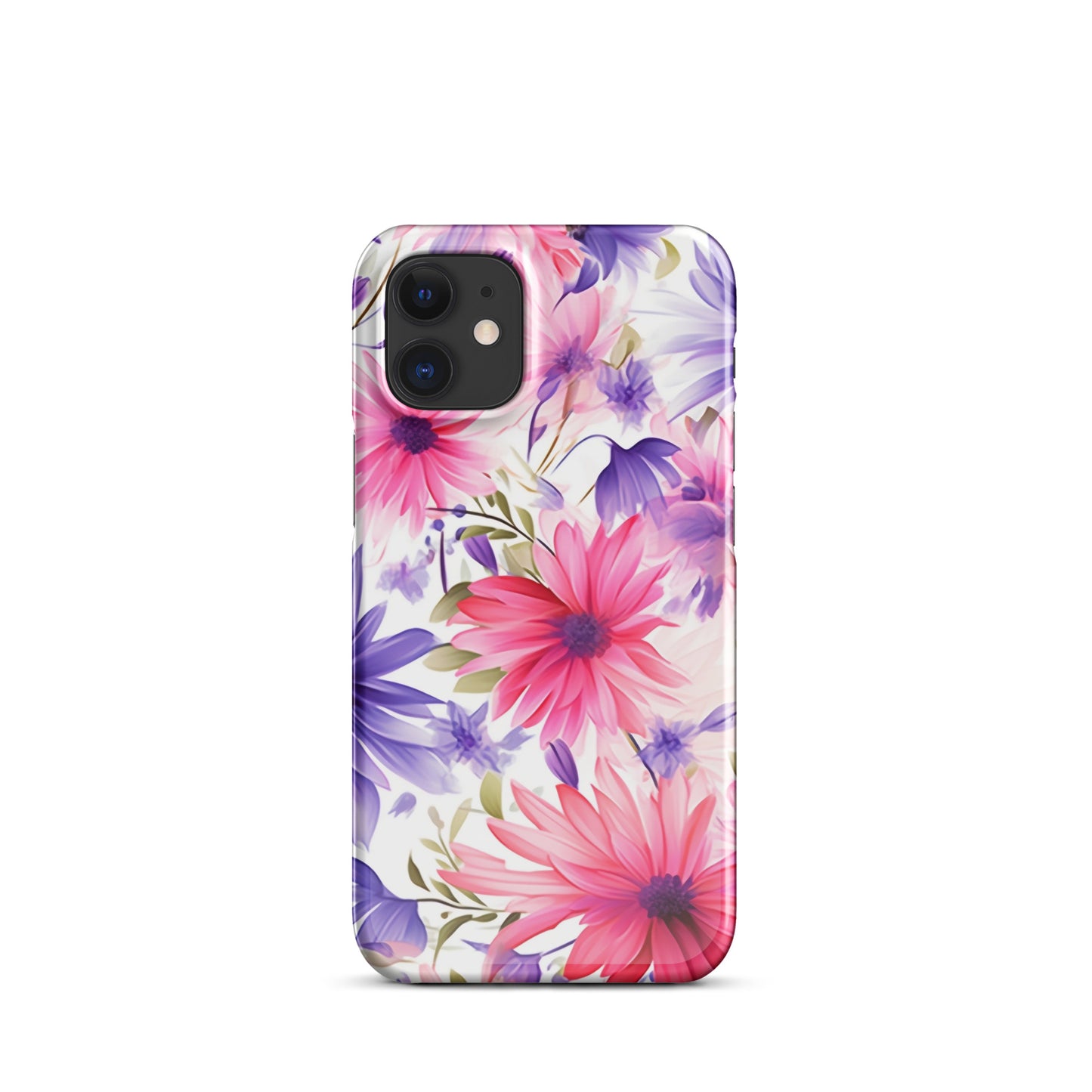 Blossom Ballet | Pink & Purple Flower iPhone Case