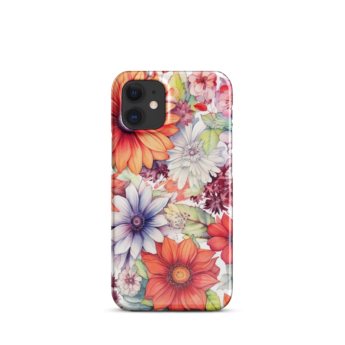 Vellichor Blossoms | Beautiful Multi Color Flowers iPhone Case