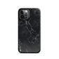 Onyx Opulence | Black Marble Design iPhone Case