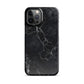 Onyx Opulence | Black Marble Design iPhone Case