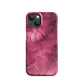 Noir Pink | Dark Pink Marble Design iPhone Case