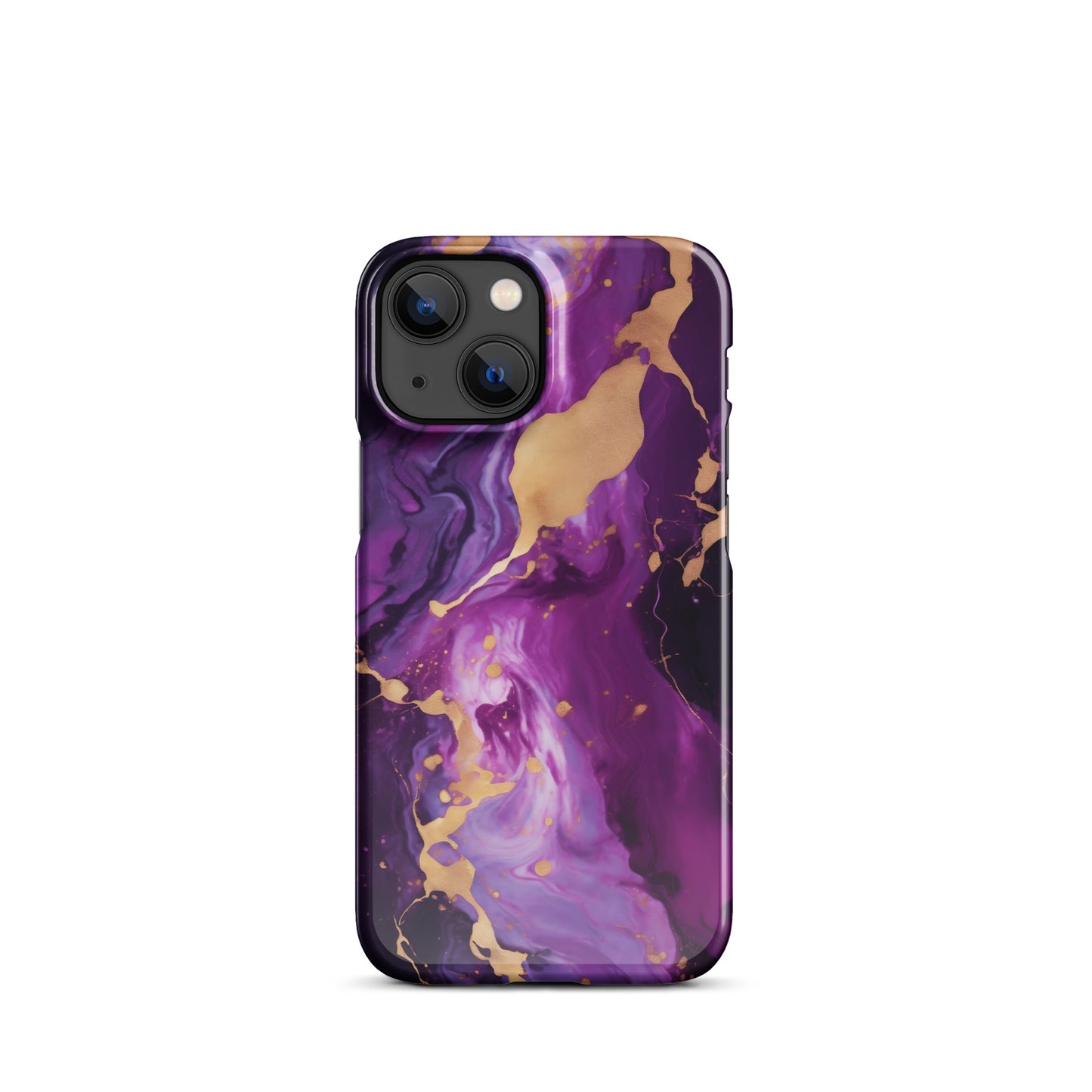 Abyss | Purple & Gold iPhone Case