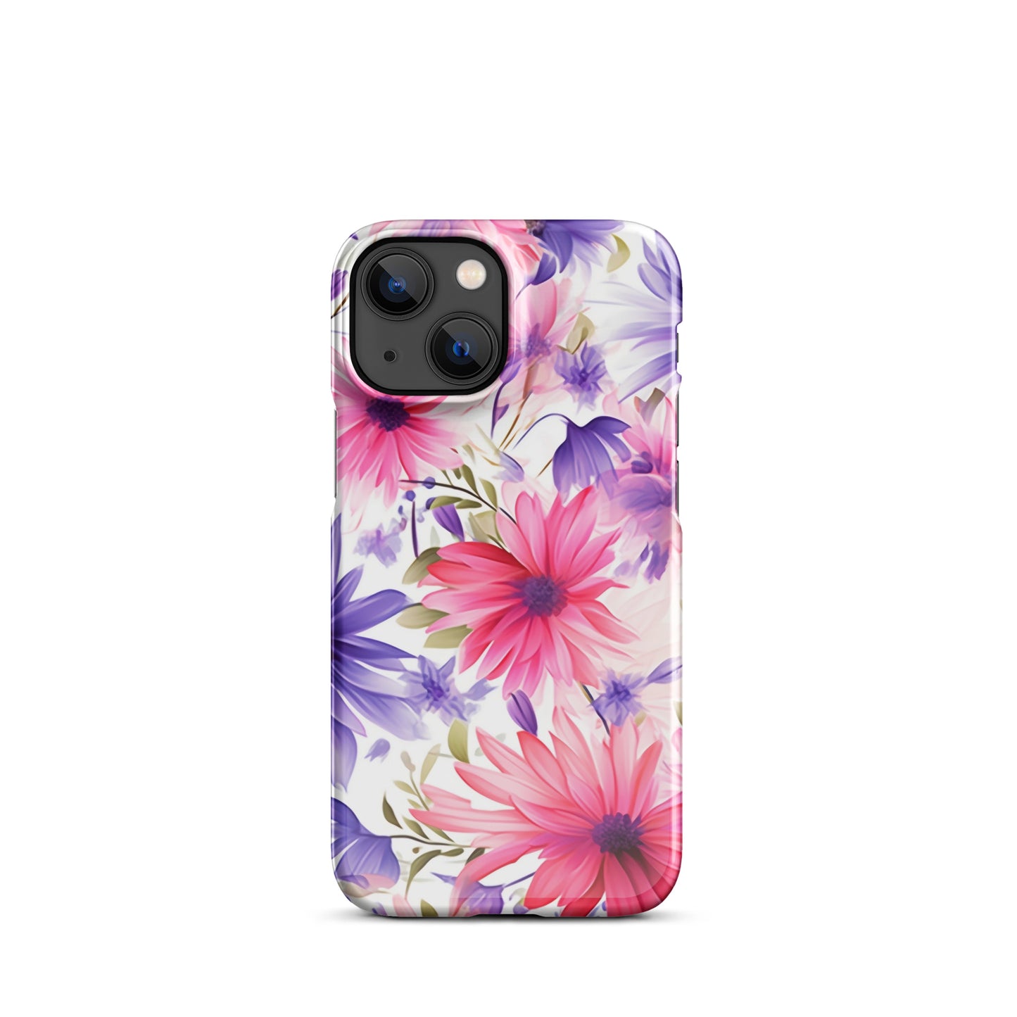 Blossom Ballet | Pink & Purple Flower iPhone Case