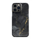 Obsidian Aurum | Black & Gold Marble Design iPhone Case