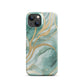 Mint Latte | Green & Gold iPhone Case