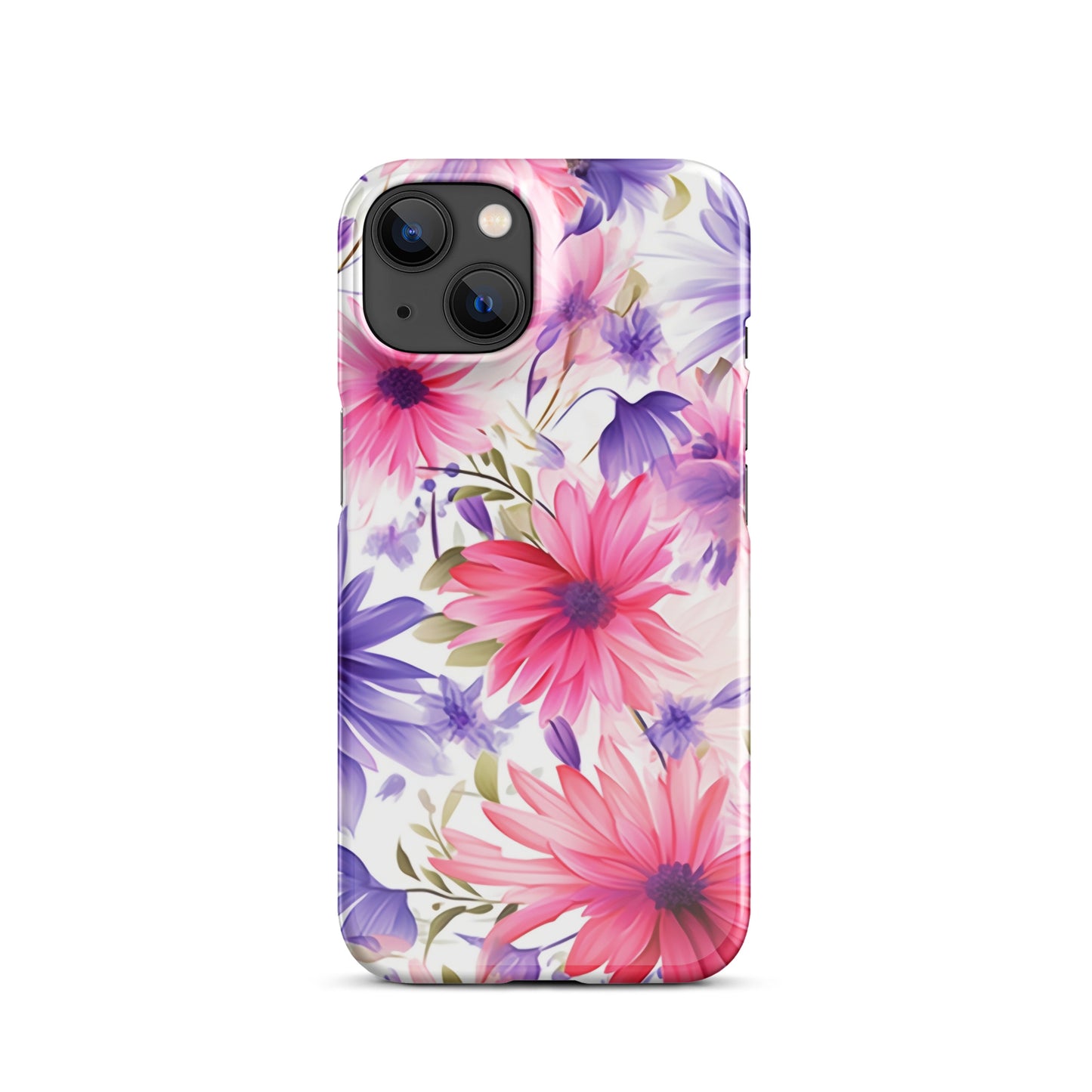 Blossom Ballet | Pink & Purple Flower iPhone Case