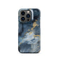 Nightstorm | Dark Blue & Gold Marble iPhone Case
