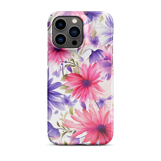 Blossom Ballet | Pink & Purple Flower iPhone Case