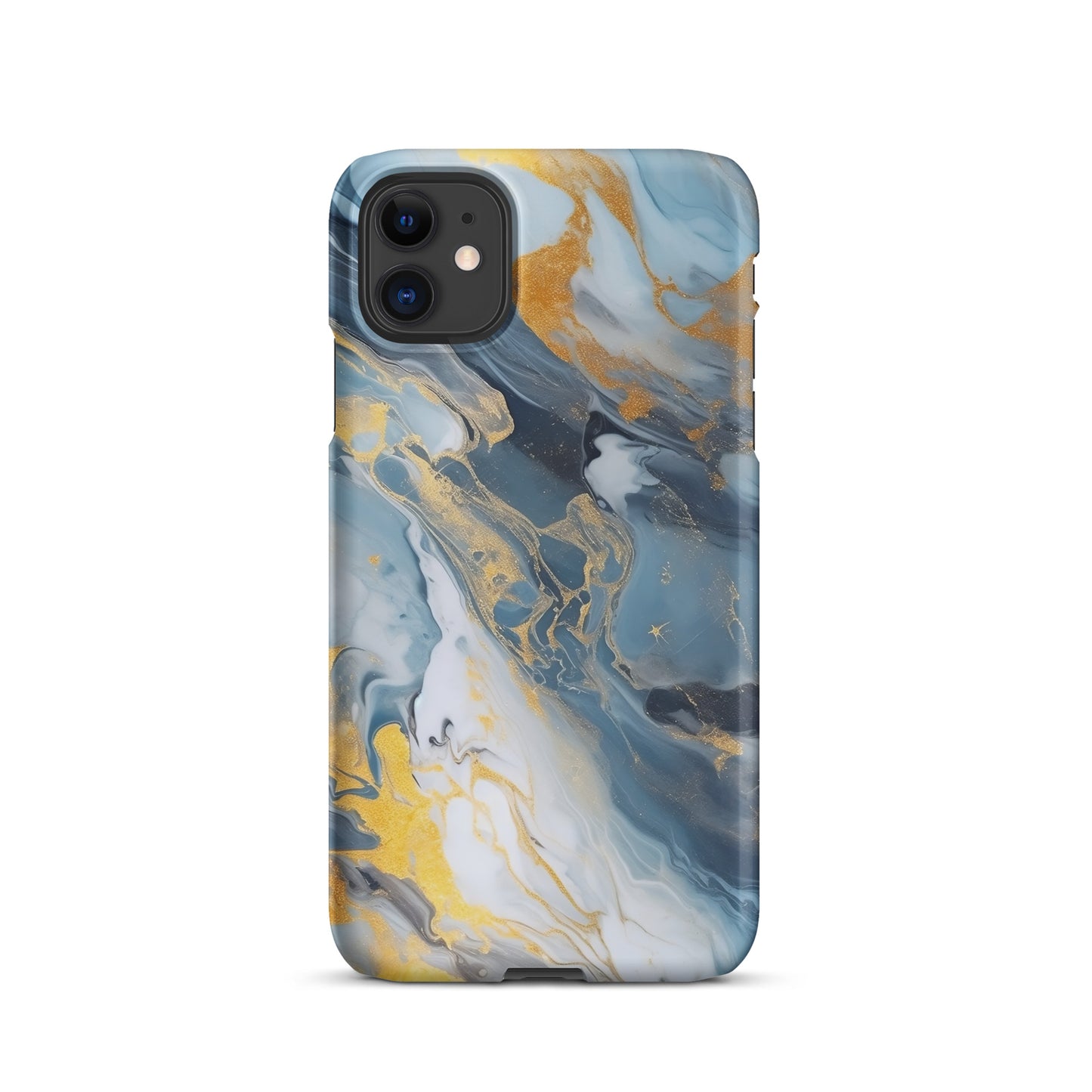 Stardust | Blue & Gold iPhone Case