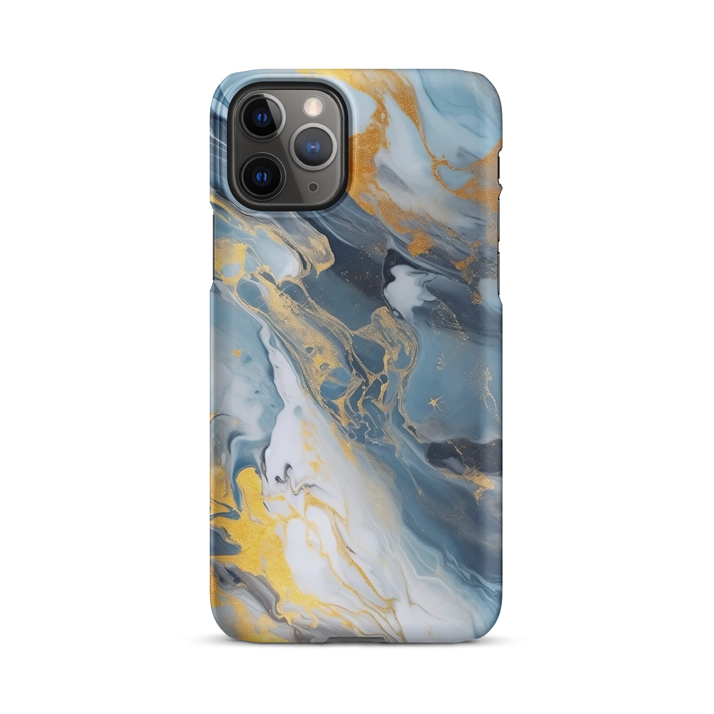 Stardust | Blue & Gold iPhone Case