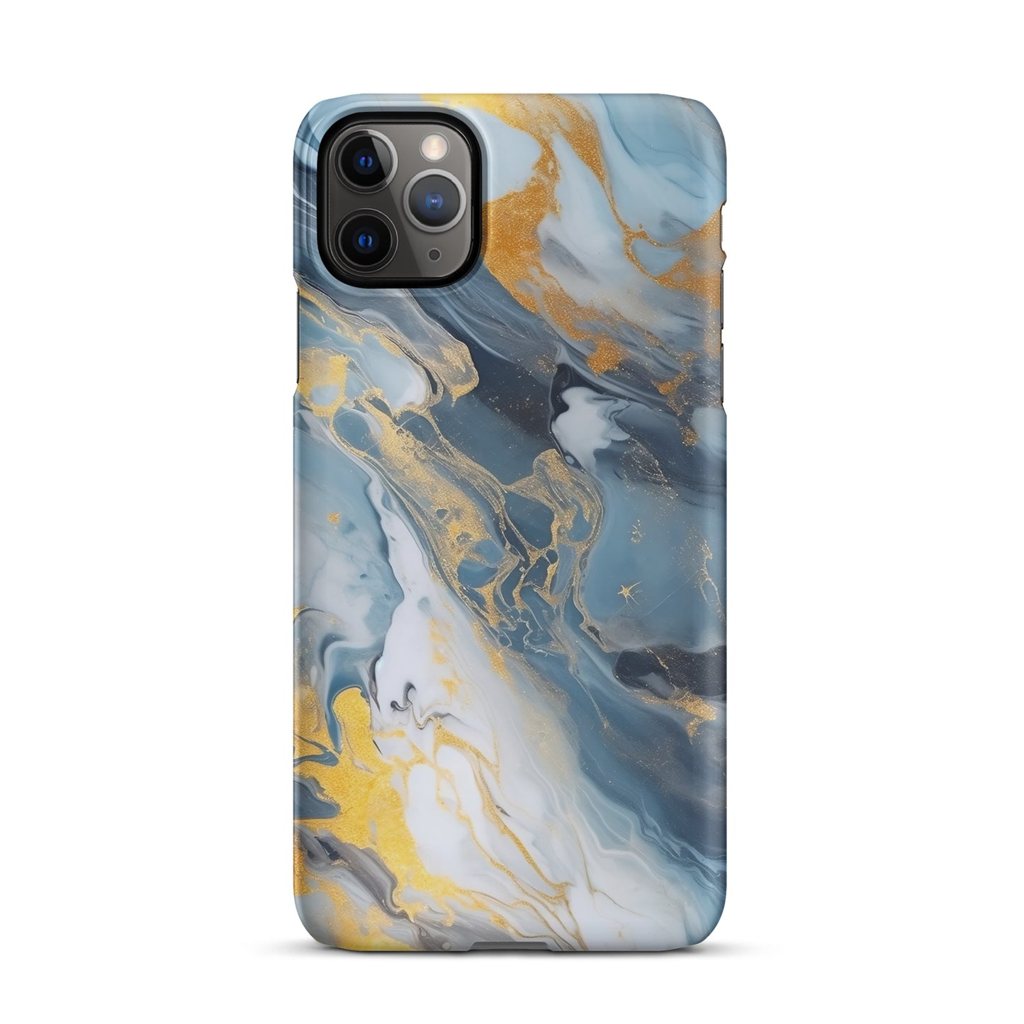 Stardust | Blue & Gold iPhone Case