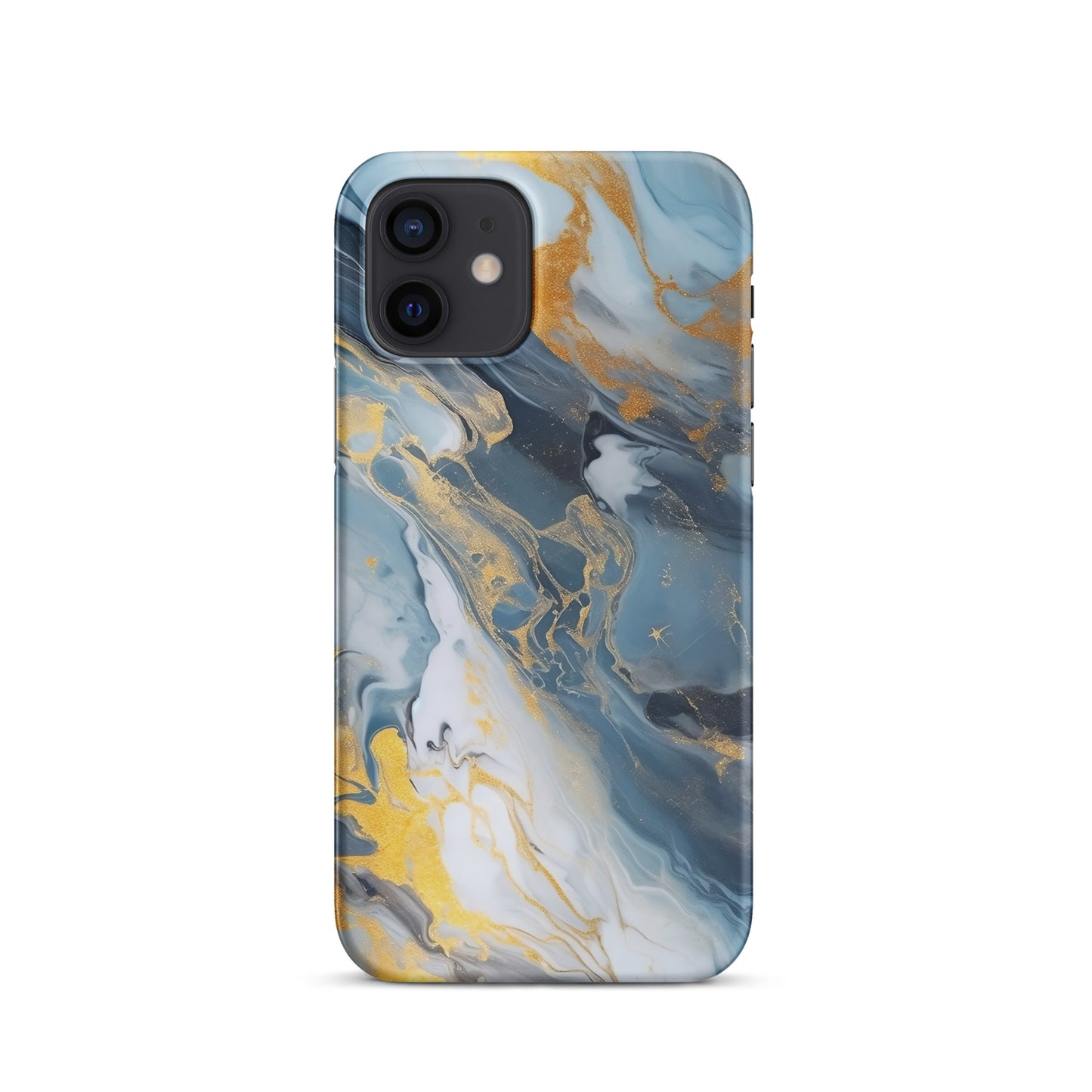 Stardust | Blue & Gold iPhone Case