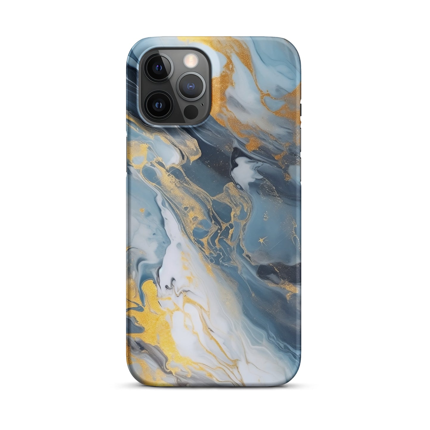 Stardust | Blue & Gold iPhone Case