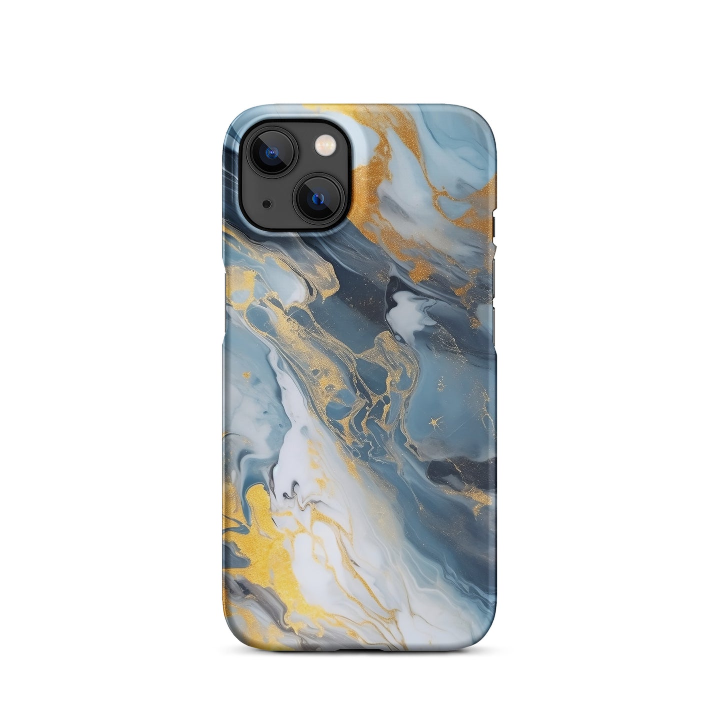 Stardust | Blue & Gold iPhone Case