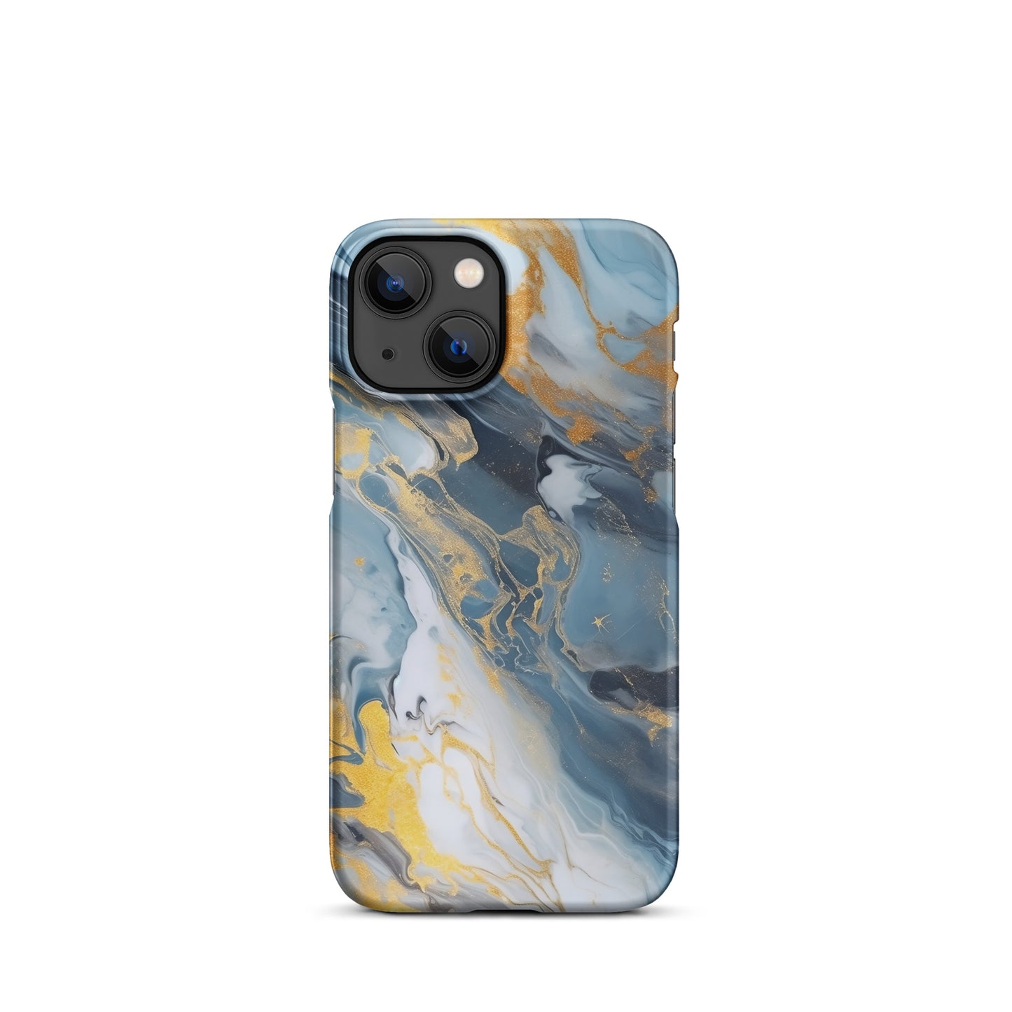 Stardust | Blue & Gold iPhone Case