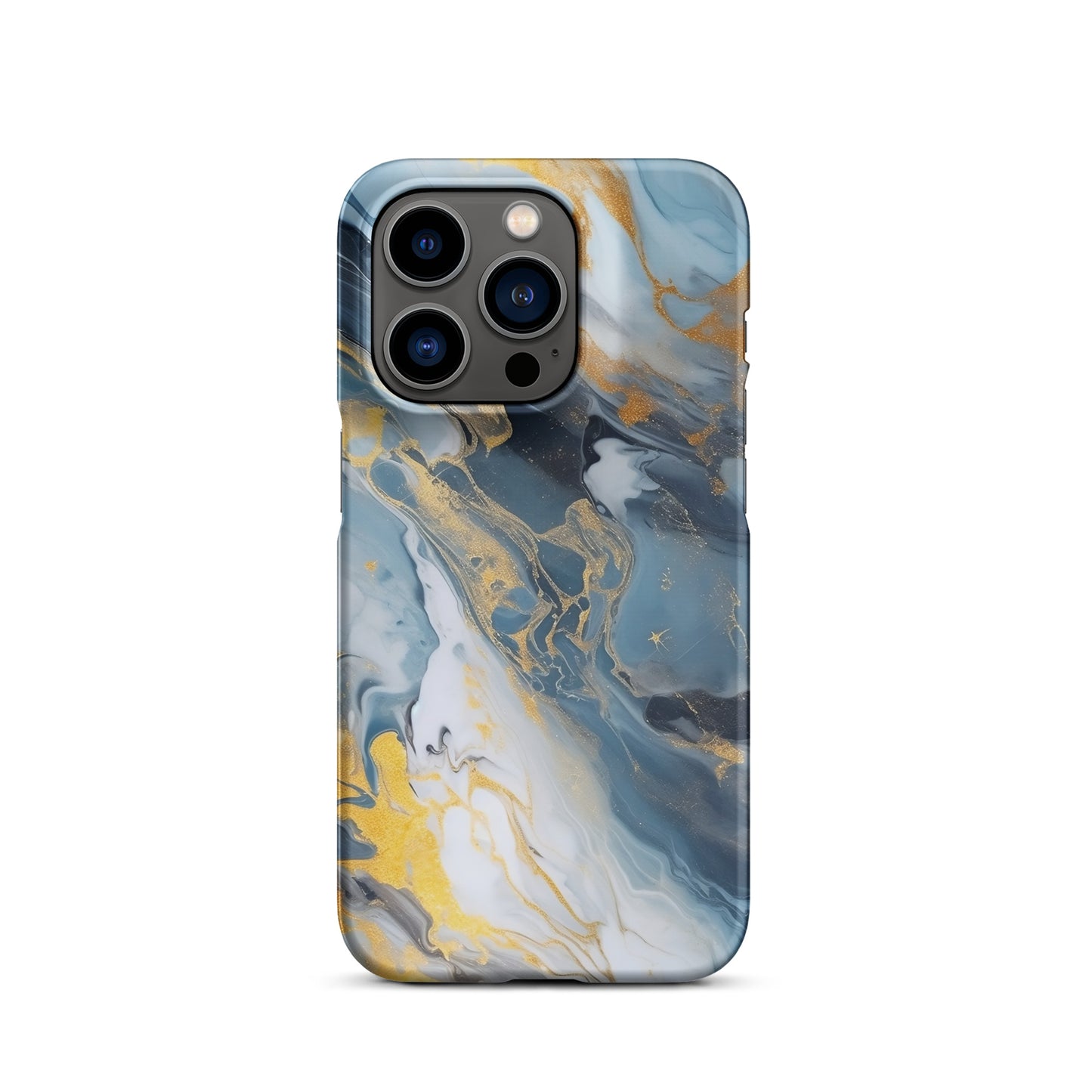 Stardust | Blue & Gold iPhone Case