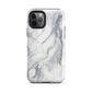 Ethereal | White & Grey Marble Design Tough iPhone Case