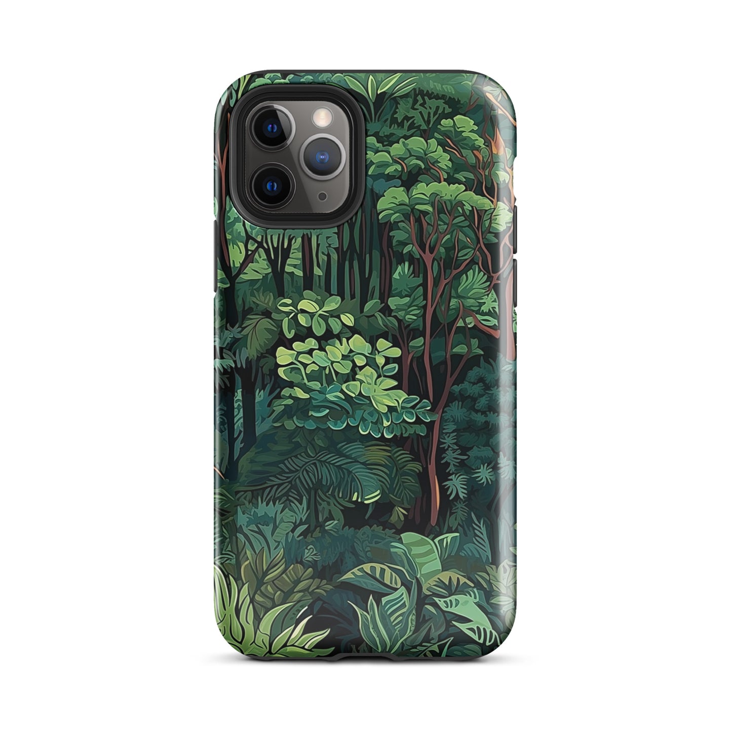 Foliage Fantasy | Jungle Trees Design Tough iPhone Case