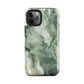 Matcha | Dark Green & Gold Tough iPhone Case
