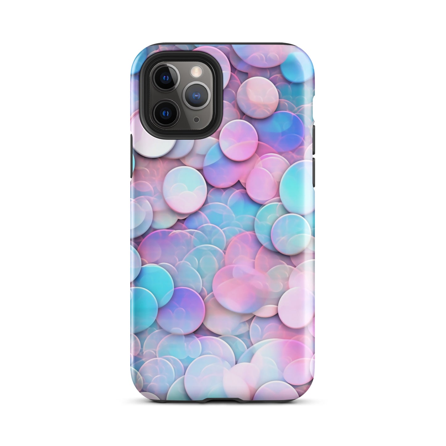 Luminous Bubbles | Multi Light Color Tough iPhone Case