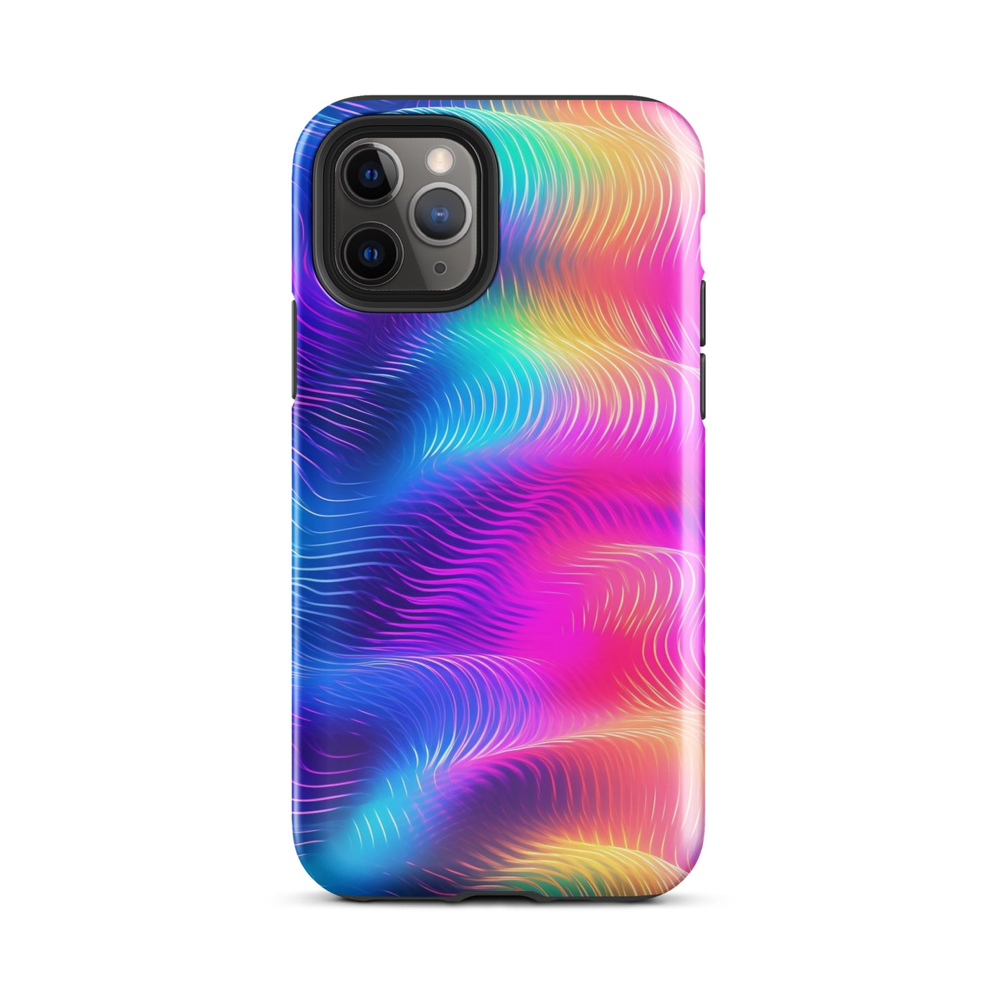Aurora Illusion | Holographic Style Multi Color Tough iPhone Case
