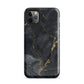 Obsidian Aurum | Black & Gold Marble Design Tough iPhone Case