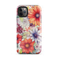 Vellichor Blossoms | Beautiful Multi Color Flowers Tough iPhone Case