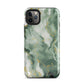 Matcha | Dark Green & Gold Tough iPhone Case
