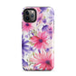 Blossom Ballet | Pink & Purple Flower Tough iPhone Case