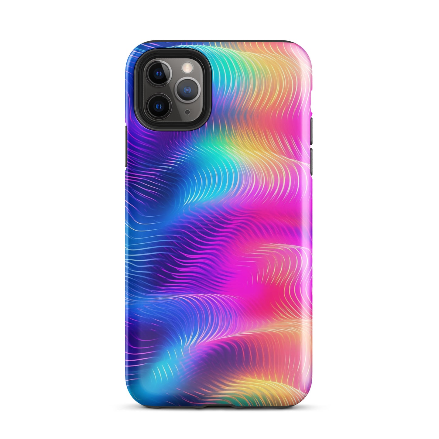Aurora Illusion | Holographic Style Multi Color Tough iPhone Case