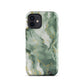 Matcha | Dark Green & Gold Tough iPhone Case